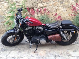 Sacoches Myleatherbikes Harley Sportster Forty Eight (11)